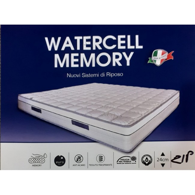 *MATERASSO MEMORY WATERCELL SFODERABILE