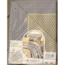 *Completo Lenzuola 100% Cotone Letto SINGOLO ANGEL'S...